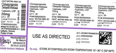 Omep (Omeprazole 60760 868 030)